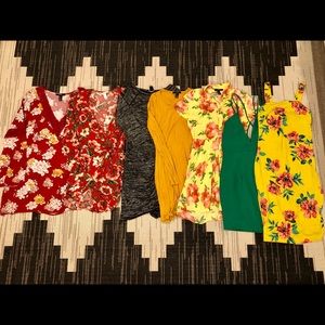 NWOT | NWT | F21 | 7 MINI DRESSES BUNDLE